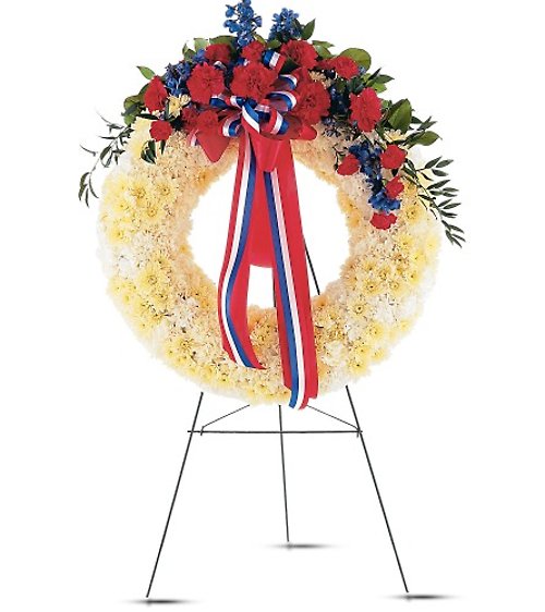 Patriotic Spirit Wreath
