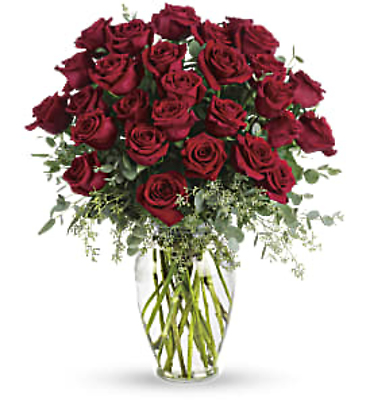 Forever Beloved -  Long Stemmed Red Roses