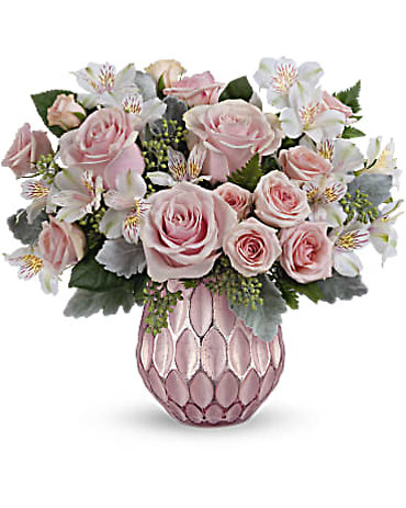 Teleflora\'s Pink Pastel Bouquet