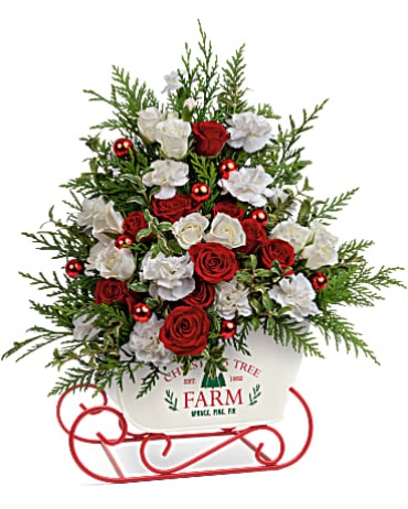 Joyful Holiday Tree Bouquet