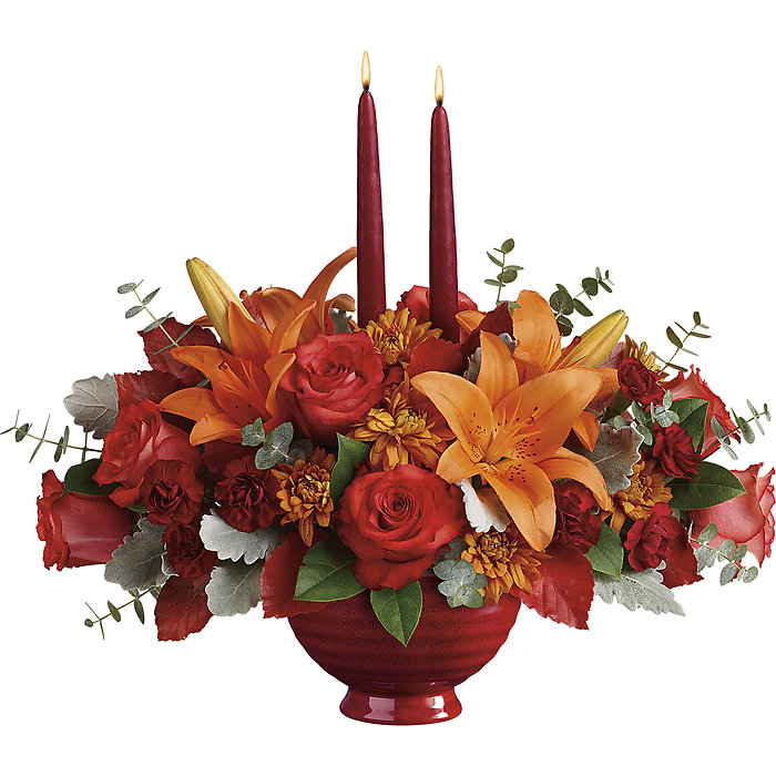 Autumn In Bloom Centerpiece