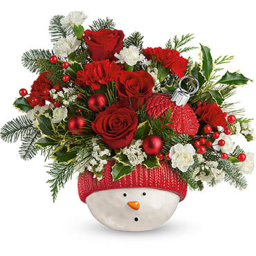 Snowman Ornament Bouquet 2020