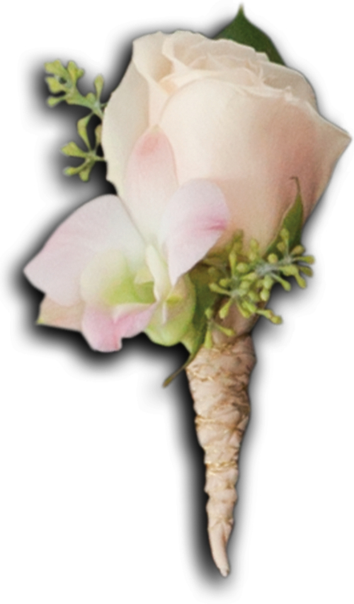Beautiful Blush Boutonniere