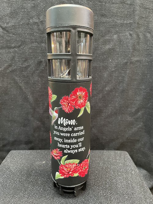 Solar Lighted Memorial Stake-Mom