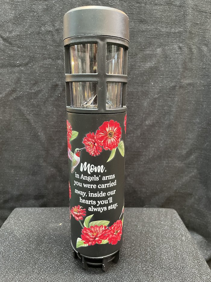Solar Lighted Memorial Stake-Mom