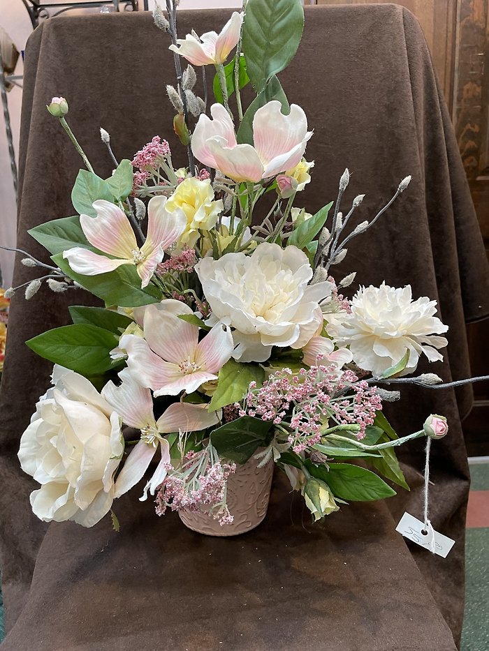 DOGWOOD AND PEONEY $55