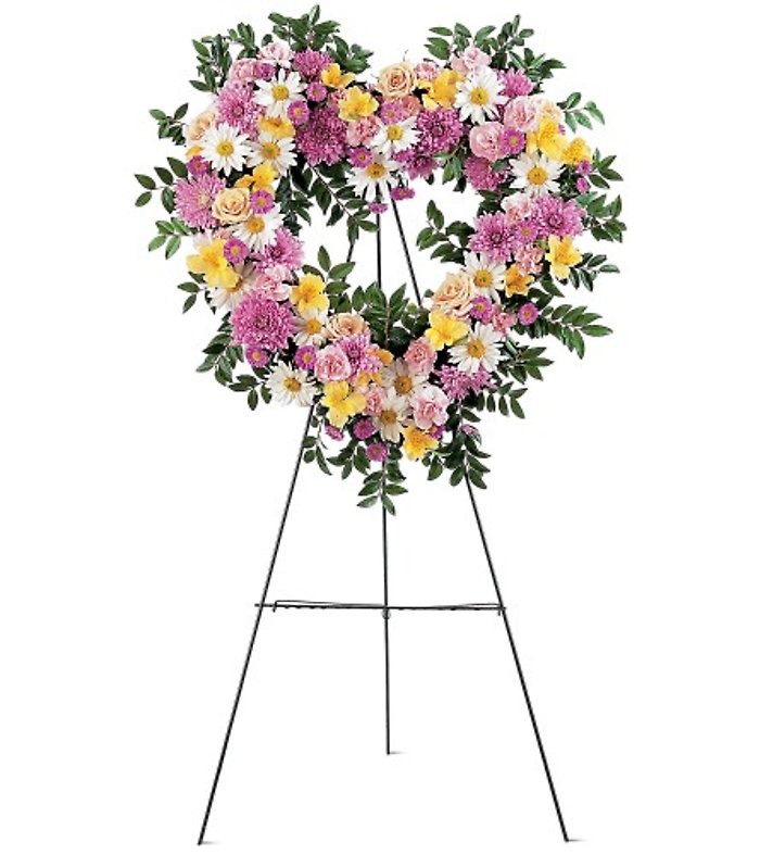 Loving Heart Tribute Wreath