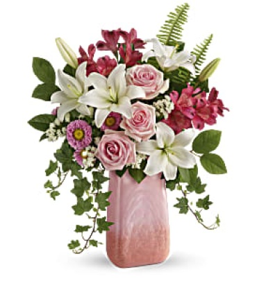 Pink \'N Peach Paradise Bouquet