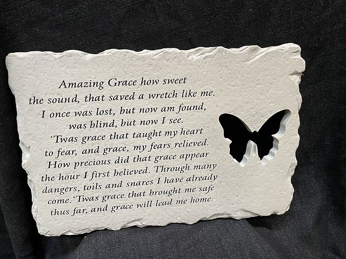 AMAZING GRACE GARDEN STONE