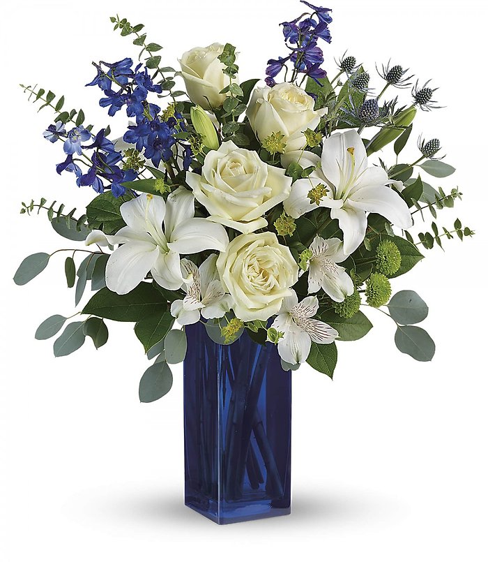 Calming Cobalt Bouquet