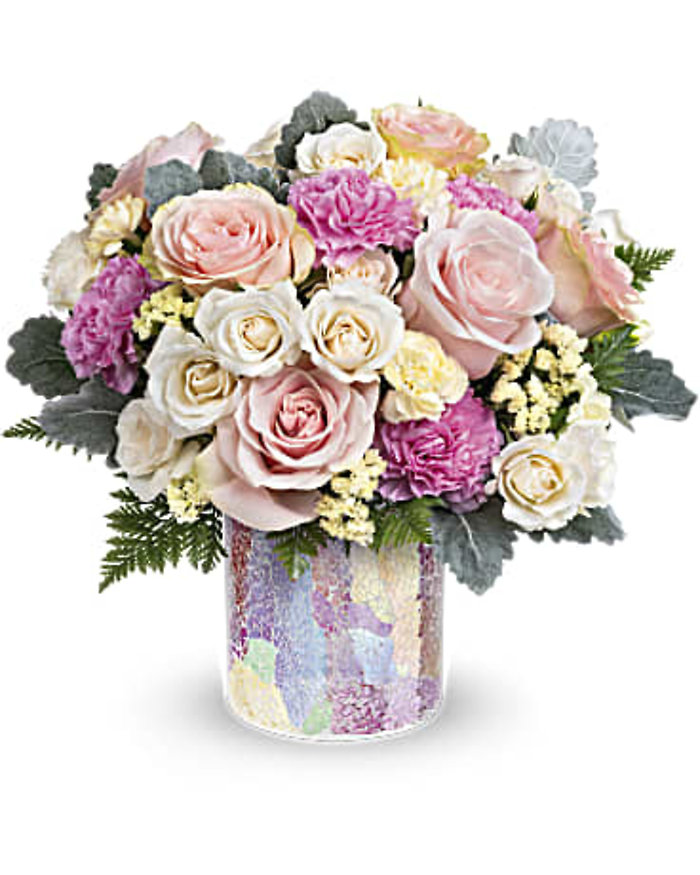 Teleflora\'s Rosy Quartz Bouquet
