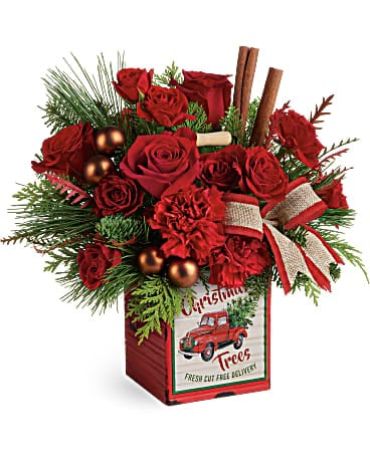 Merry Christmas Vintage Bouquet