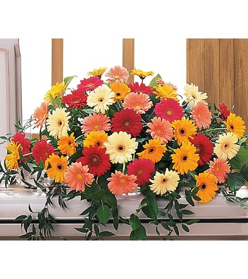 Uplifting Thoughts Casket Spray