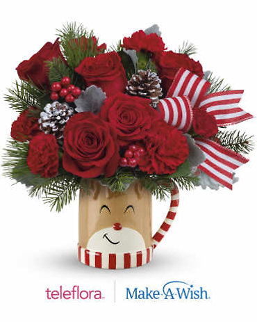 Send A Hug Reindeer Wish