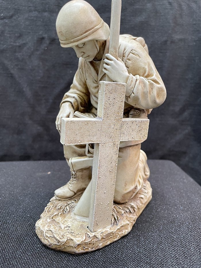 Honor and Valor Resin Statue