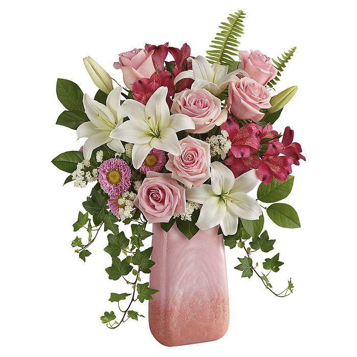 Pink n' Peach Paradise Bouquet