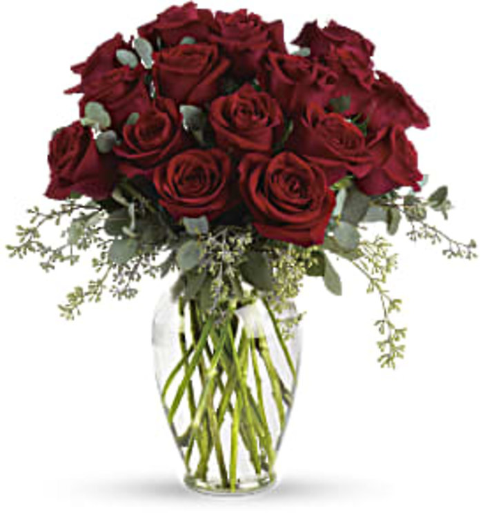 Forever Beloved -  Long Stemmed Red Roses
