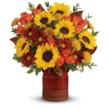 Sunshine Crock Bouquet