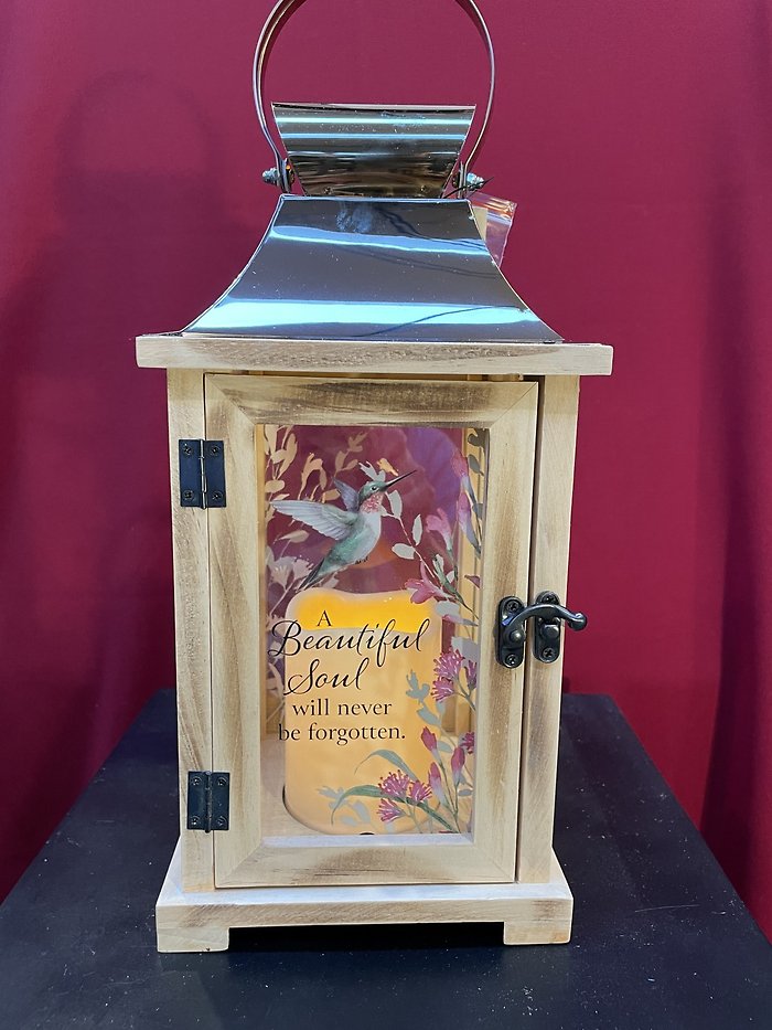 Beautiful soul hummingbird lantern