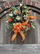 Orange Sorbet Wreath