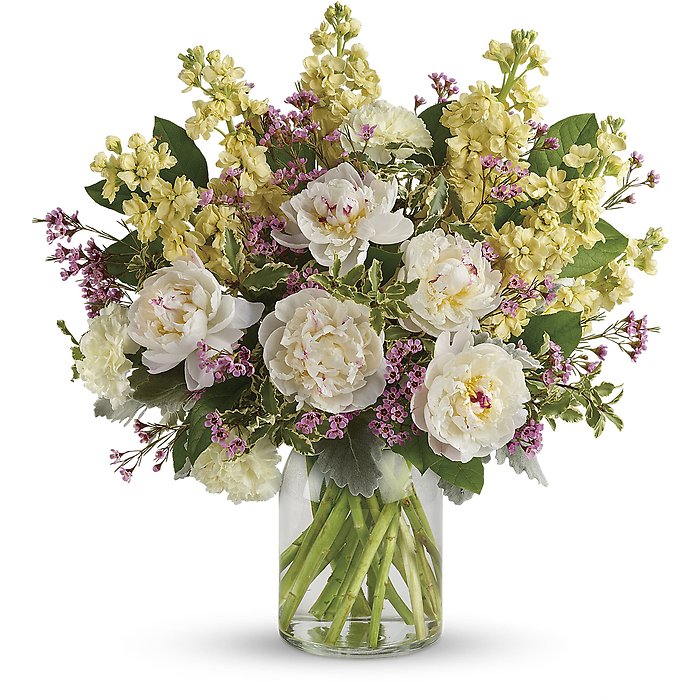 Serene Spring Peony Bouquet