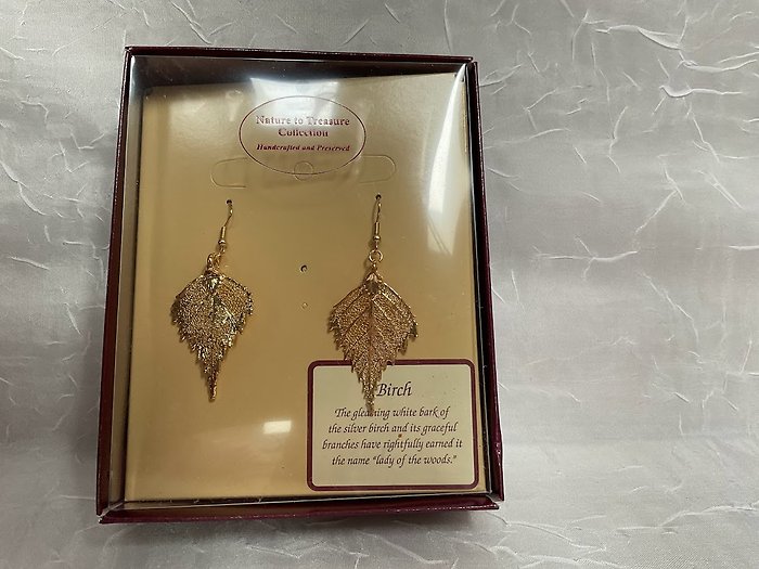 Birch Leaves Earrings