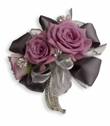 Roses and Ribbons Wristlet