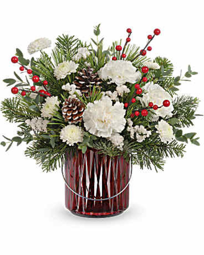 Teleflora Gleaming Holiday Bouquet