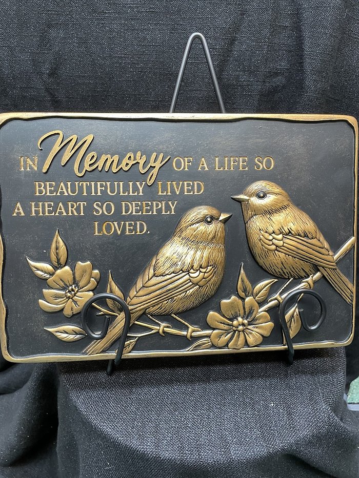 GOLDEN SONGBIRD GARDEN STONE