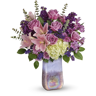 Purple Swirls Bouquet