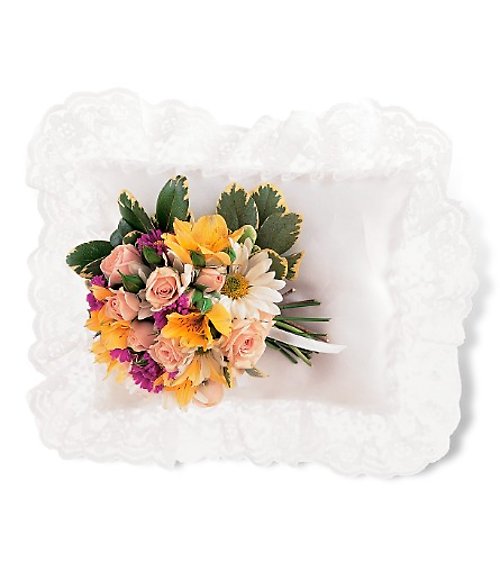 Spring Satin Pillow Cluster