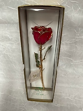 Red Rose Dipped in 24K Gold