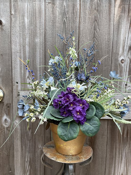 African Violet Splash