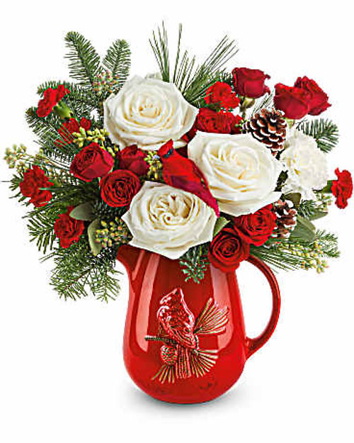 Teleflora\'s Scarlet Cardinal Bouquet