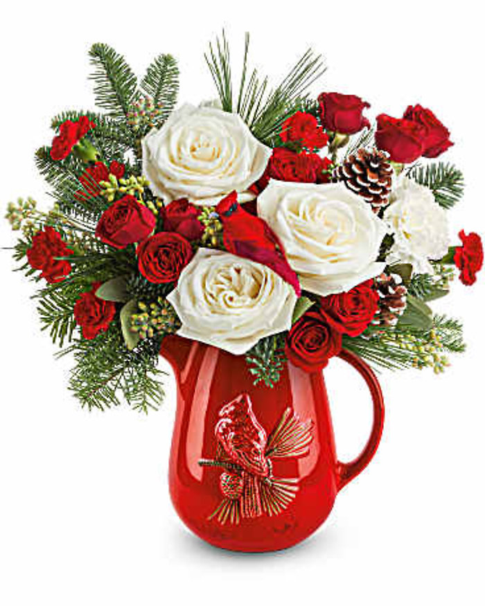 Teleflora\'s Scarlet Cardinal Bouquet