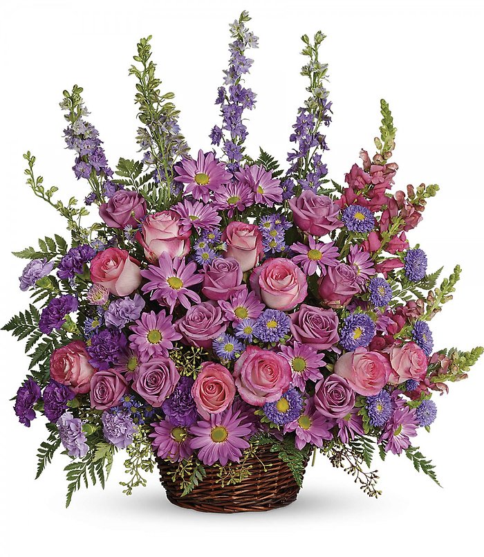 Gracious Lavender Basket