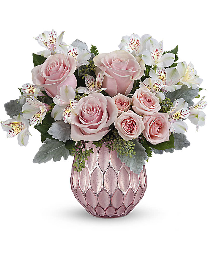Teleflora\'s Pink Pastel Bouquet
