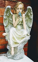 Angel With Bluebird