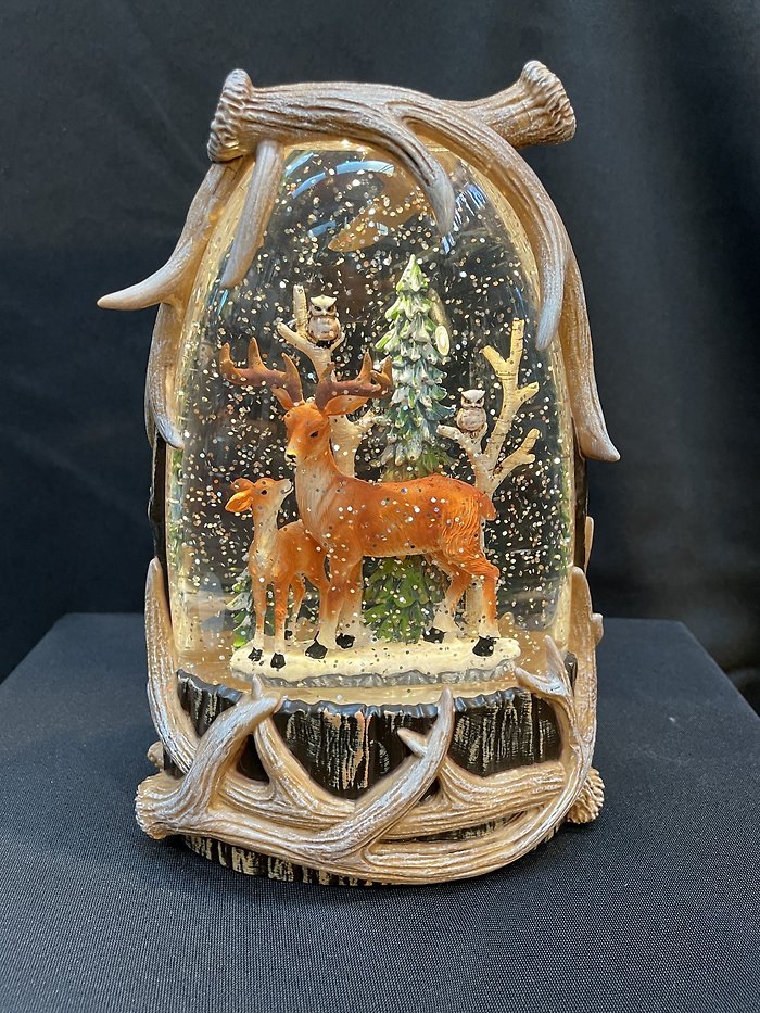 Winter Forrest Snow Globe