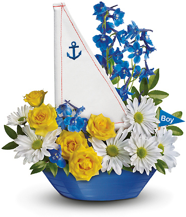 Ahoy It\'s A Boy Bouquet