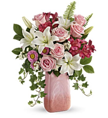 Pink \'N Peach Paradise Bouquet