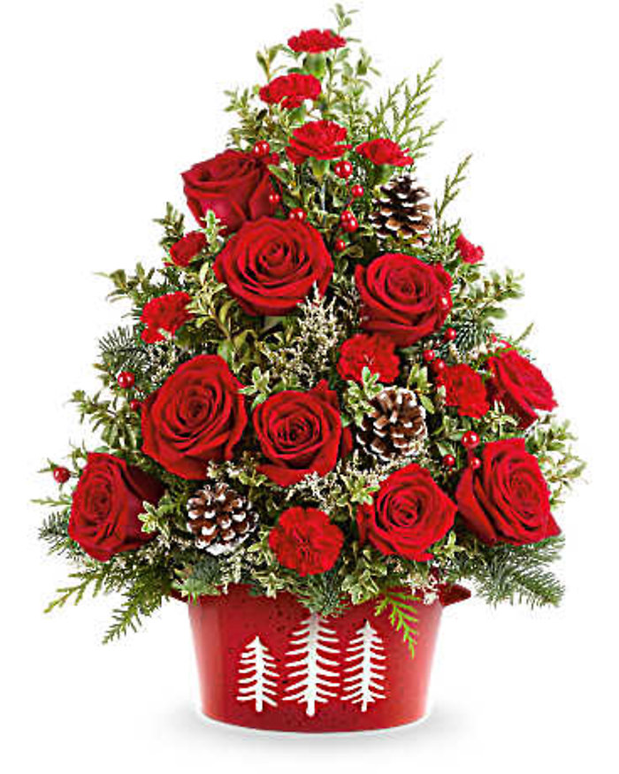 Teleflora\'s Holiday Traditions Tree