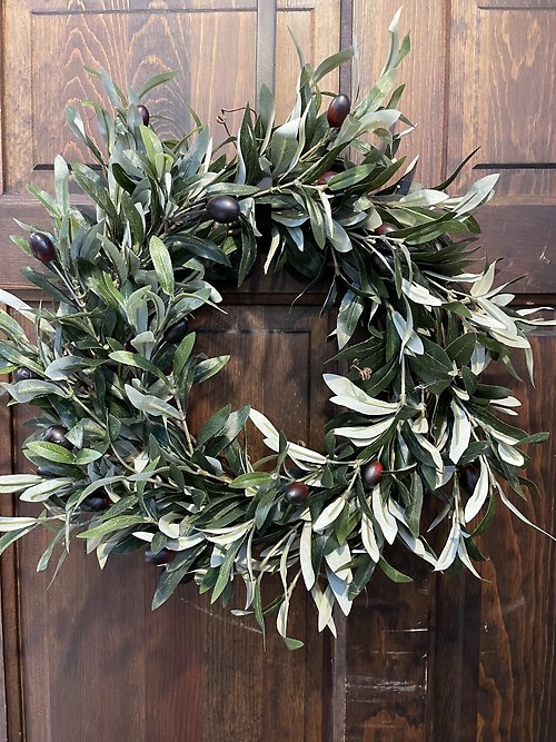 EXTEND AND OLIVE BRANCH WREATH
