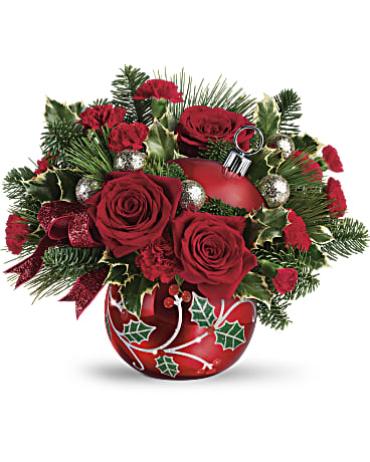 Deck the Holly Ornament Bouquet 2019