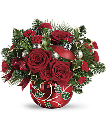 Deck the Holly Ornament Bouquet 2019