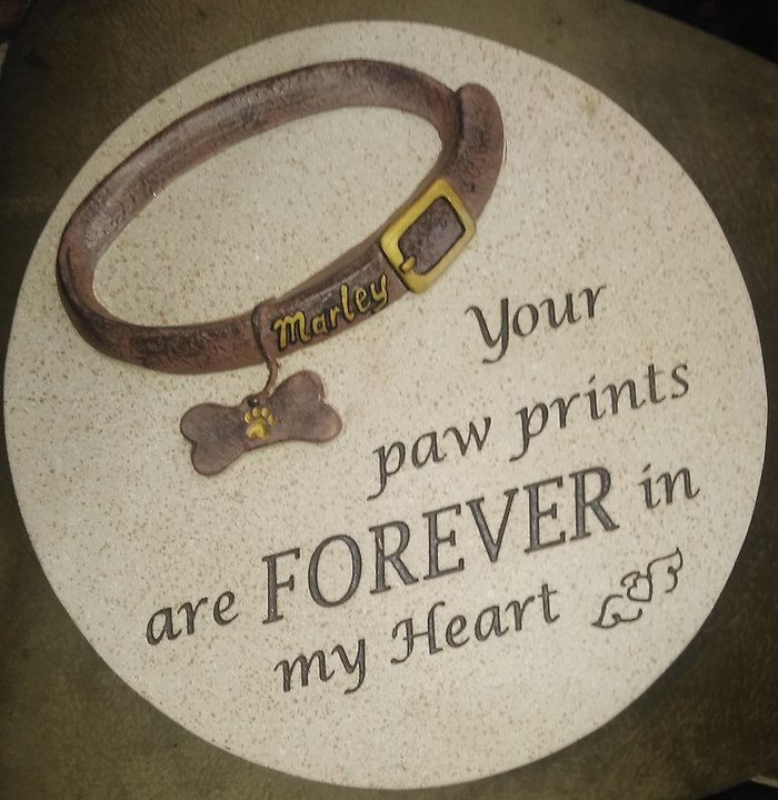 Garden Memorial Pet Stepping Stone