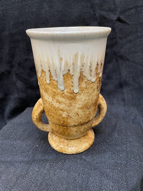 8 INCH CERAMIC GLAZED URN