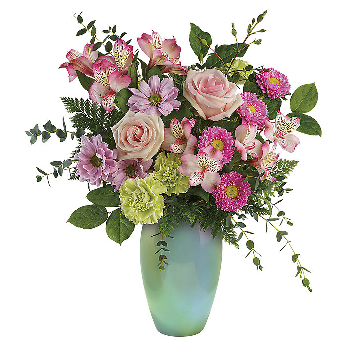 Enamored With Aqua Bouquet