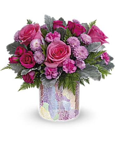 Teleflora\'s Radiantly Rosy Bouquet