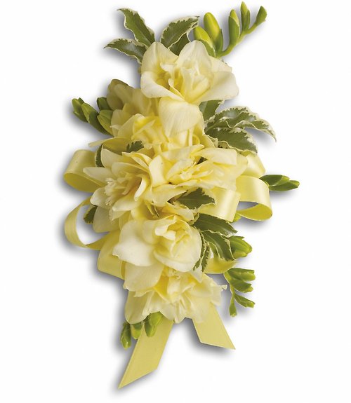 Let Love Shine Pin on Corsage